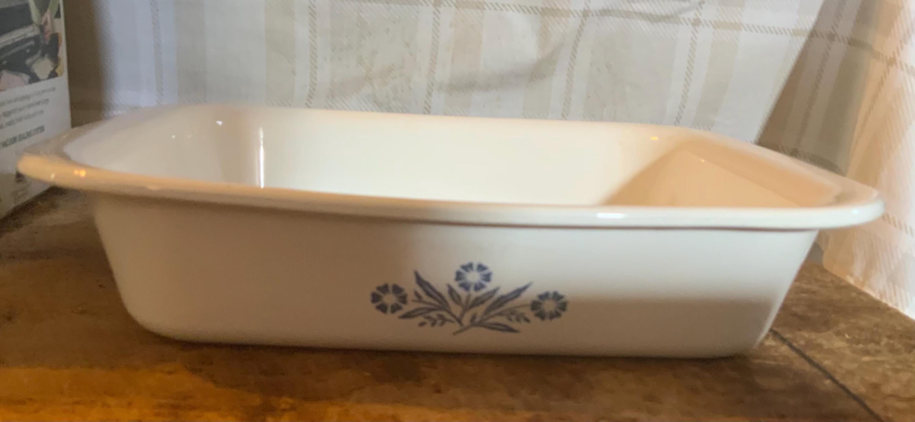 Corningware A-18-B Just White Open Roaster - Etsy