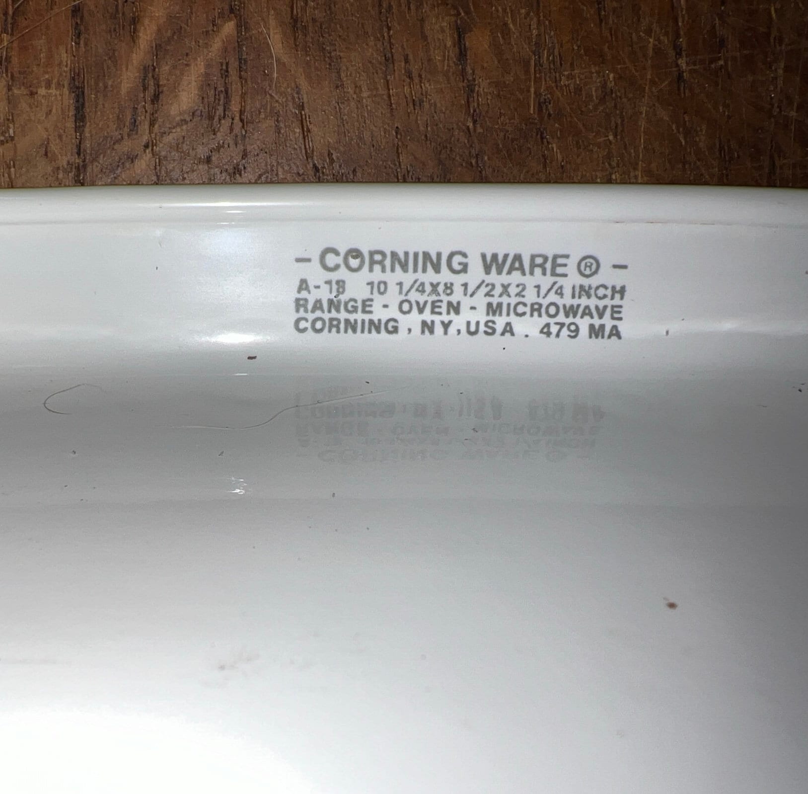 Corningware A-18-B Just White Open Roaster - Etsy