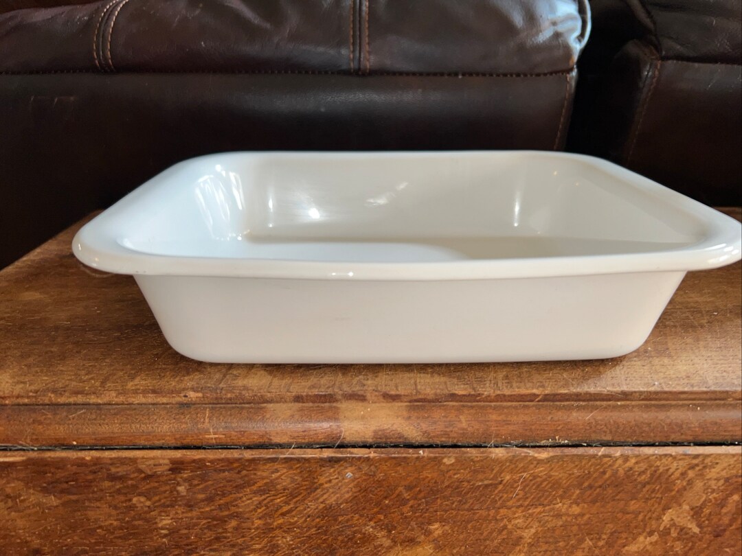 Corningware A-18-B Just White Open Roaster - Etsy