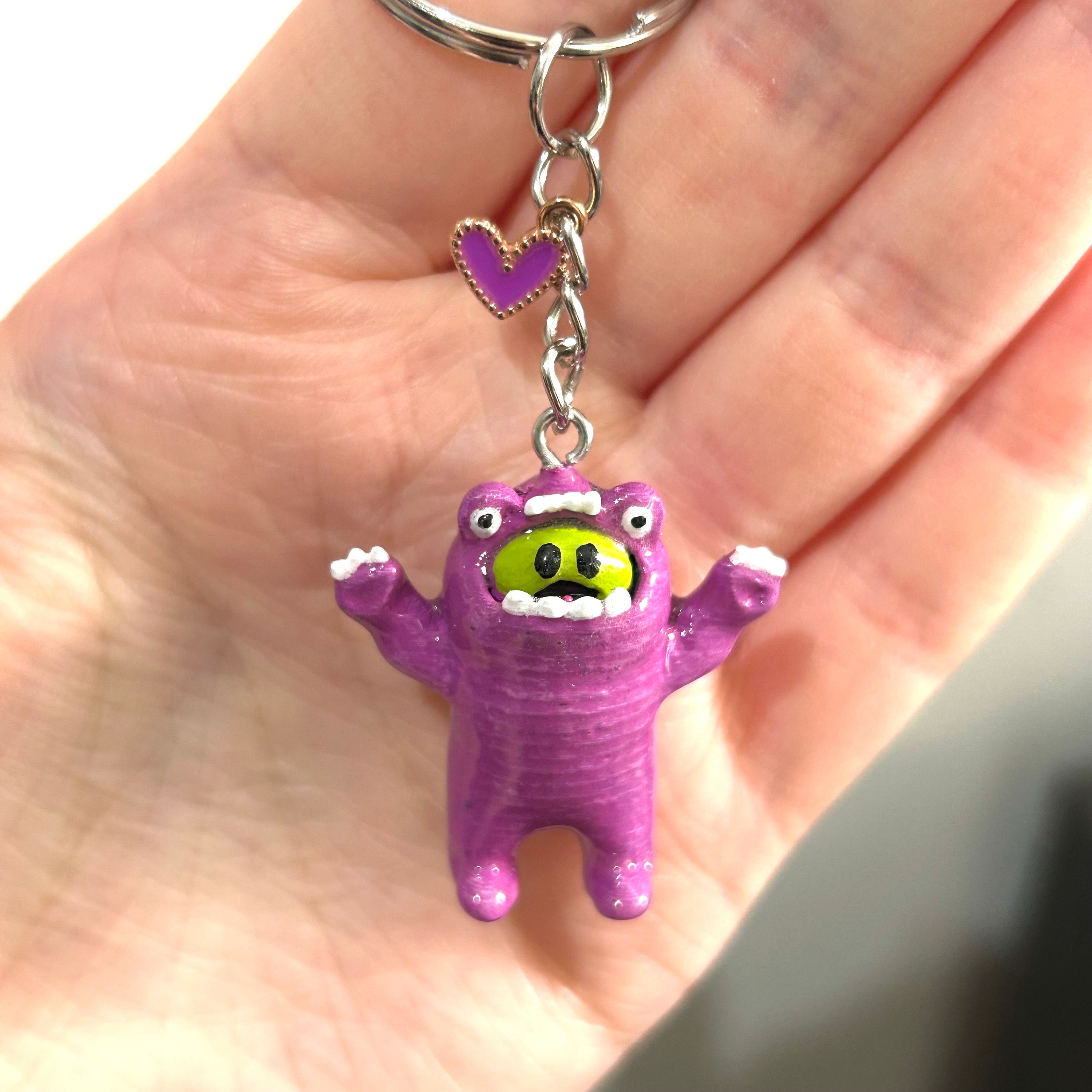 Mona Monster Keychain | Nanalan - Etsy