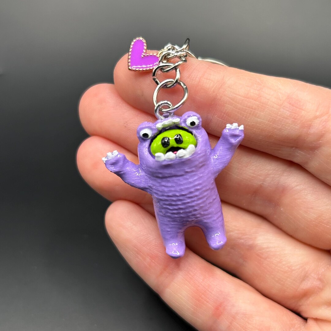 Mona Monster Keychain | Nanalan - Etsy