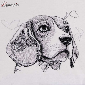 Beagle scribble