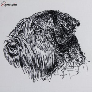 Giant Schnauzer Scribble