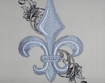 Fleur de Lys baroque