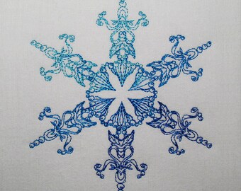 Snowflake Gendra 5x7