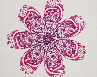 Flower 18 zendoodle 5x7