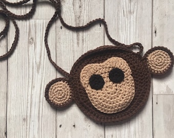 Monkey Purse - Girls Purse - Gift For Girls - Monkey Gift