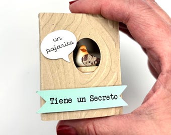 Pregnancy Reveal to Abuelos or Abuela, Pregnancy Announcement Card In Spanish