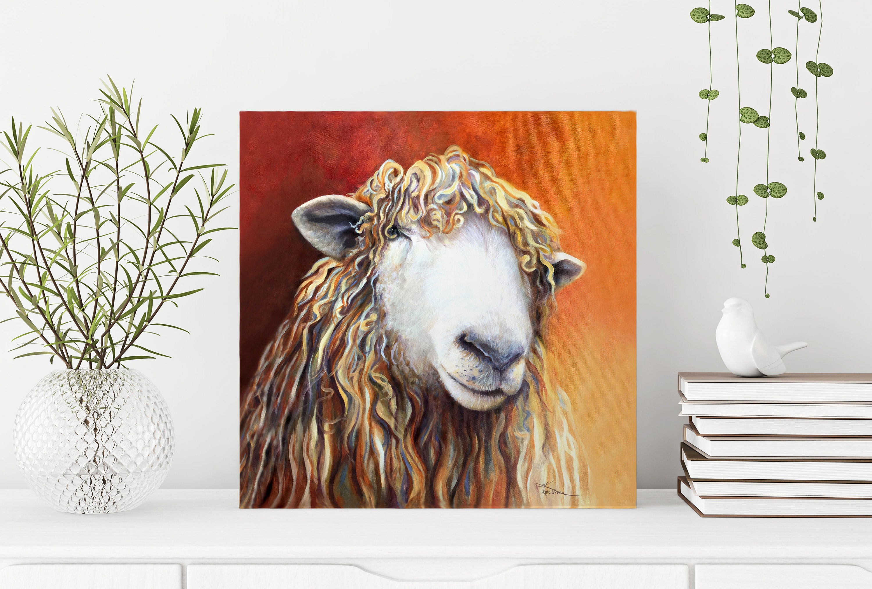 Schaf Bilder auf Leinwand: Bringing Sheep to Life on Canvas!
