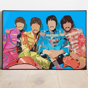 The Beatles Sergeant Pepper Digital Download Artwork