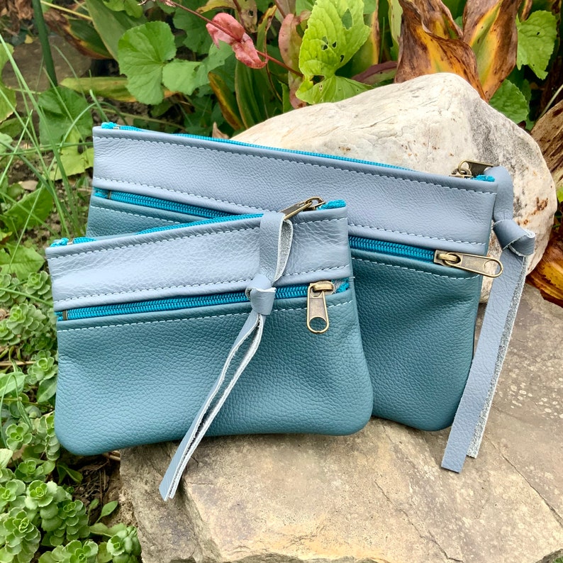 thin zipper wallet