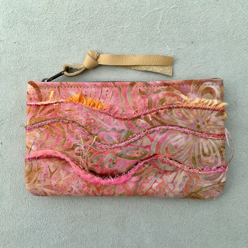 Italian Leather Wallet Clutch Phone Case Accessories Bag Tiny Etsy