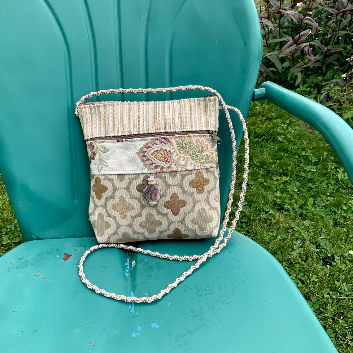 Summer Bag Vegan Crossbody Bag Neutral Colors Shoulder Bag Etsy