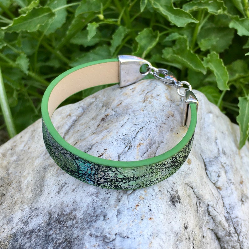 Childrens Bracelet Vegan Eco Leather Bracelet for Children Etsy
