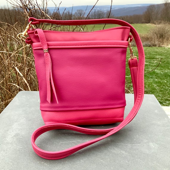hot pink crossbody