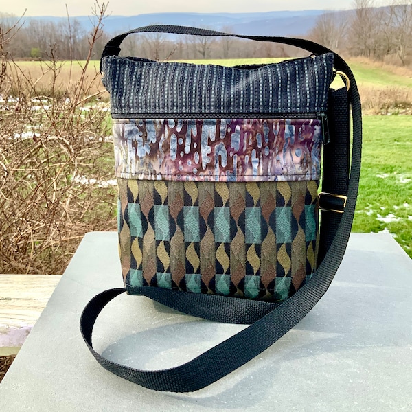 Fabric Crossbody Bag Etsy