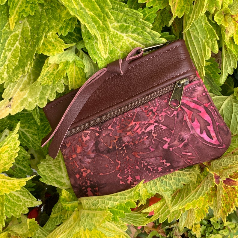 Minimalist Wallet Credit Card Case Coin Purse Rich Brown Etsy