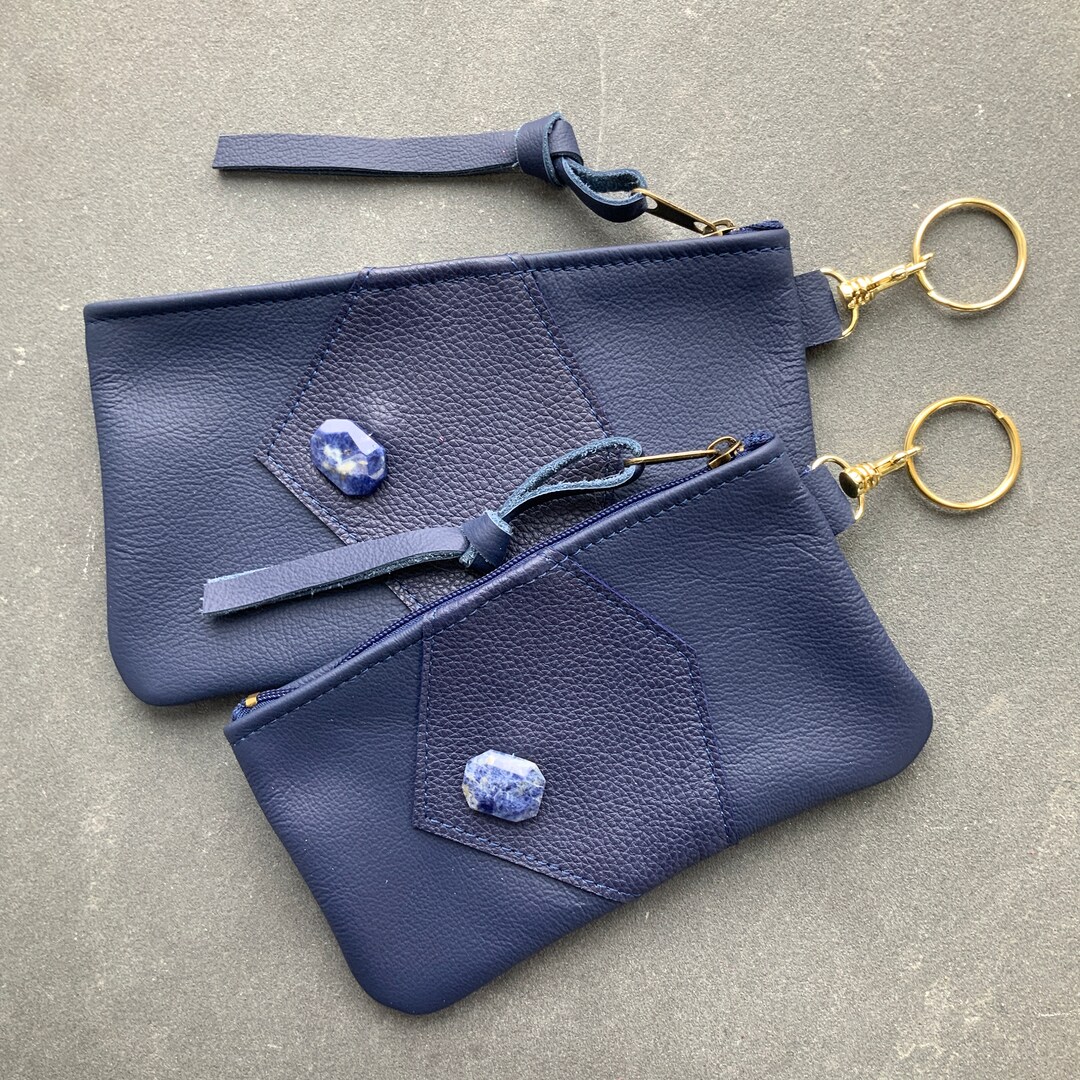 Designer Wallet Leather Clutch Slim Zip Wallet Phone Bag - Etsy
