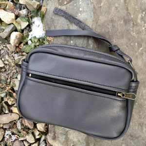 Leather Belt Bag Manbag Belt Pouch Waist Bag Fannypack Giant Wallet Pat ...