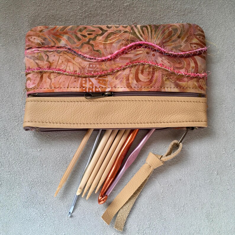 Italian Leather Wallet Clutch Phone Case Accessories Bag Tiny Etsy