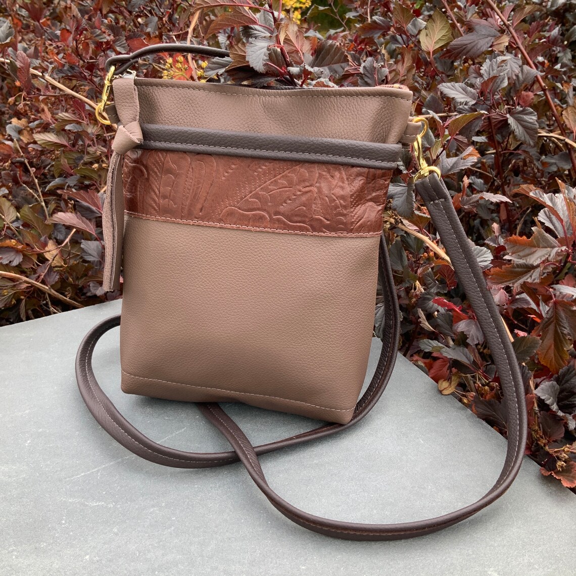 Italian Leather Crossbody Bag Shoulder Bag Small Purse Modern Etsy