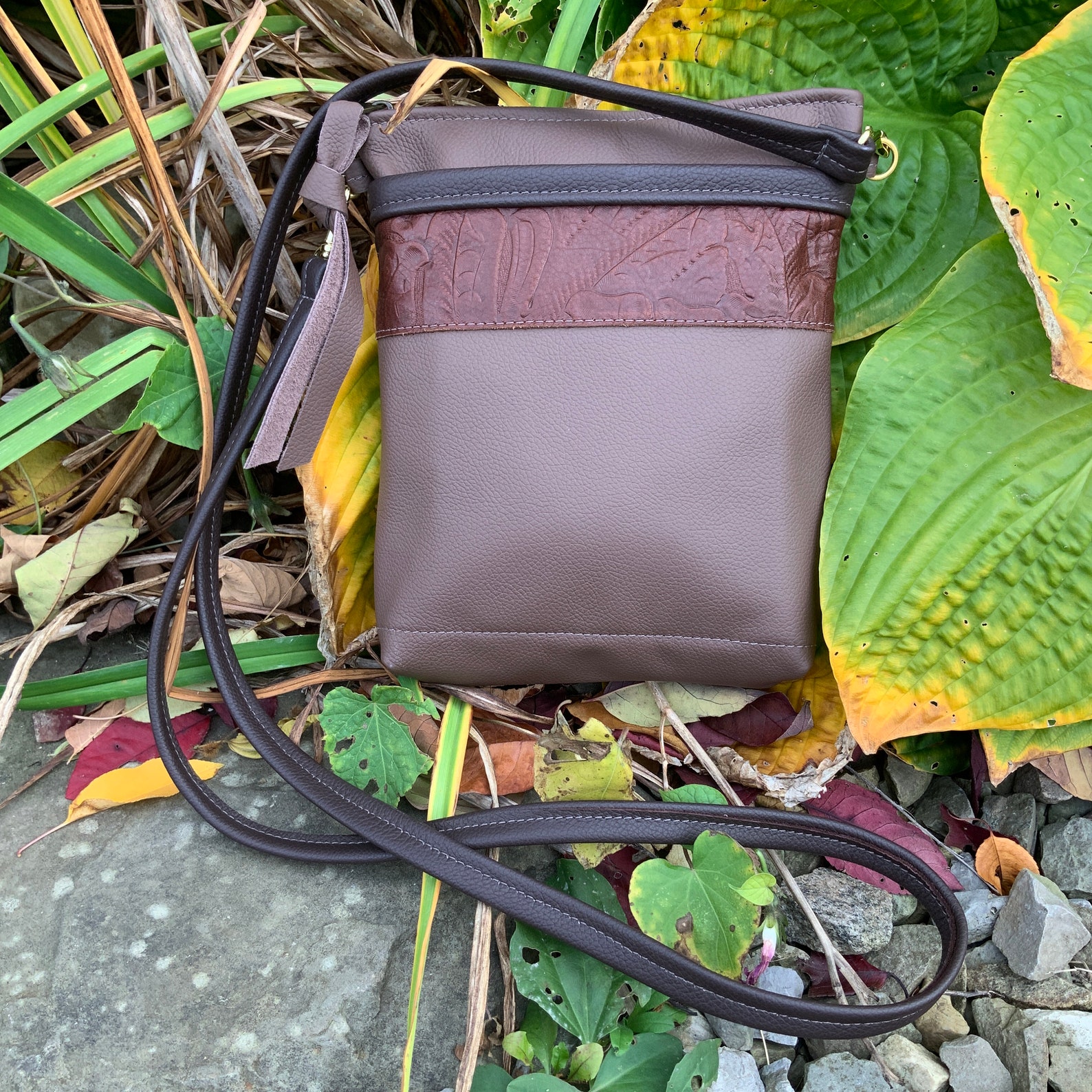 Italian Leather Crossbody Bag Shoulder Bag Small Purse Modern Etsy