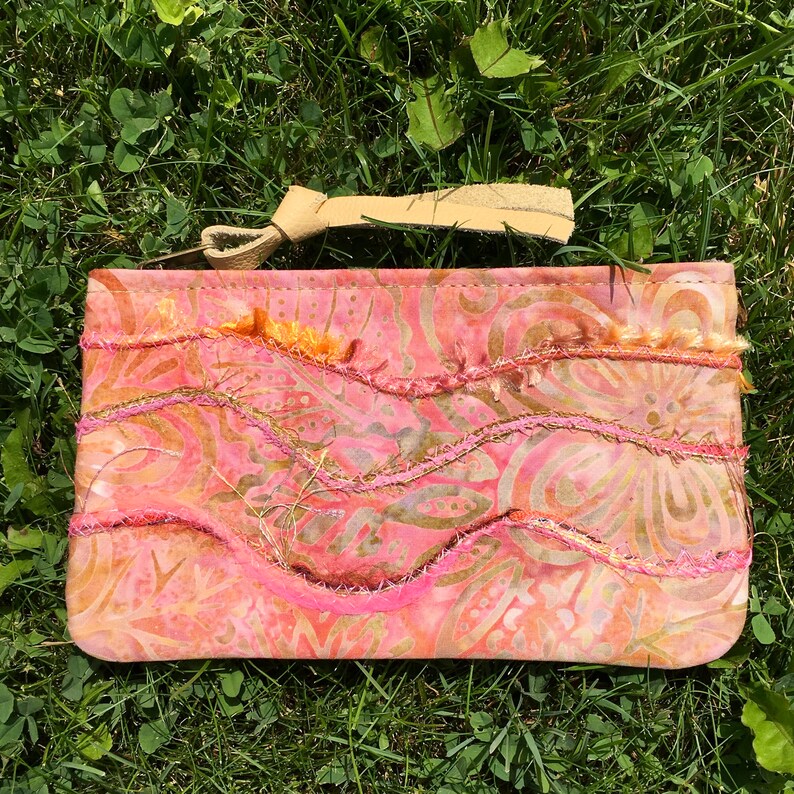 Italian Leather Wallet Clutch Phone Case Accessories Bag Tiny Etsy