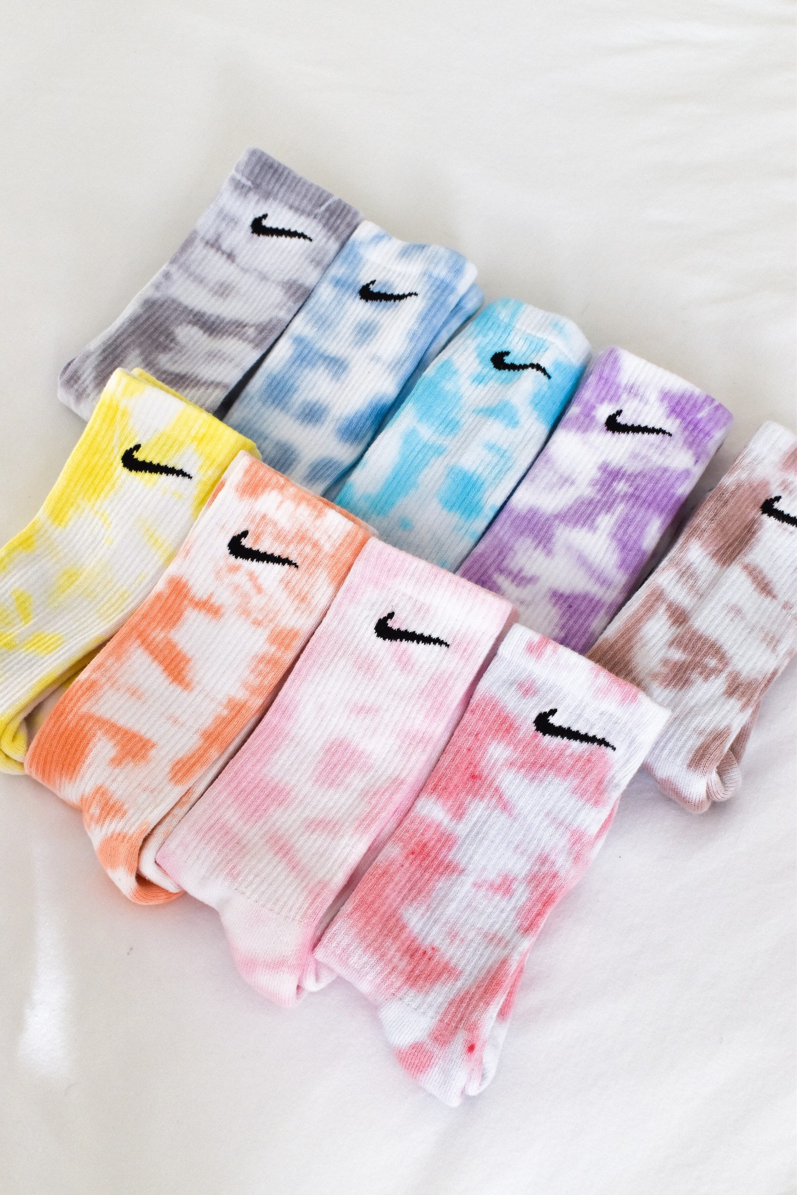 Tie Dye Nike Socks One Pair | Etsy