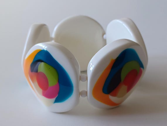 Gorgeous Elasticated Panel Bracelet - image 9