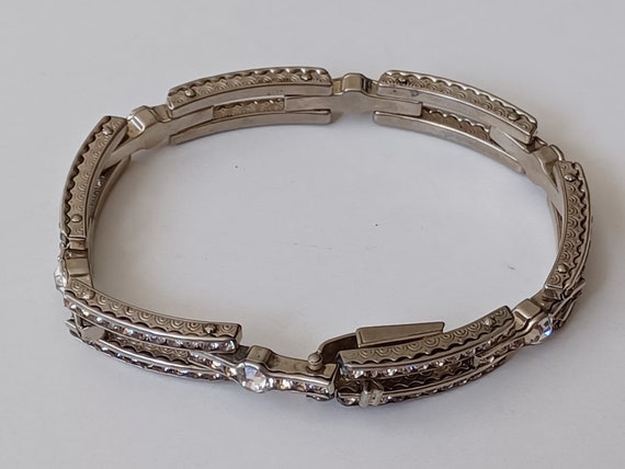 Stunning Channel-set Diamante Bracelet - image 3