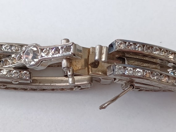 Stunning Channel-set Diamante Bracelet - image 7