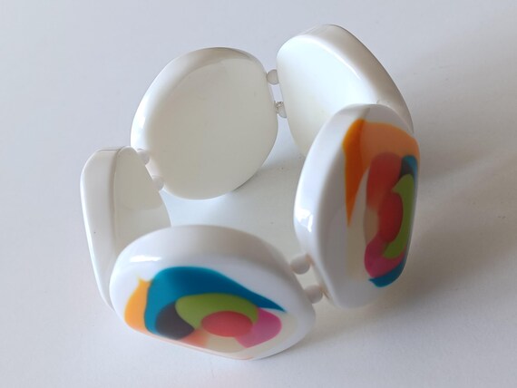 Gorgeous Elasticated Panel Bracelet - image 5