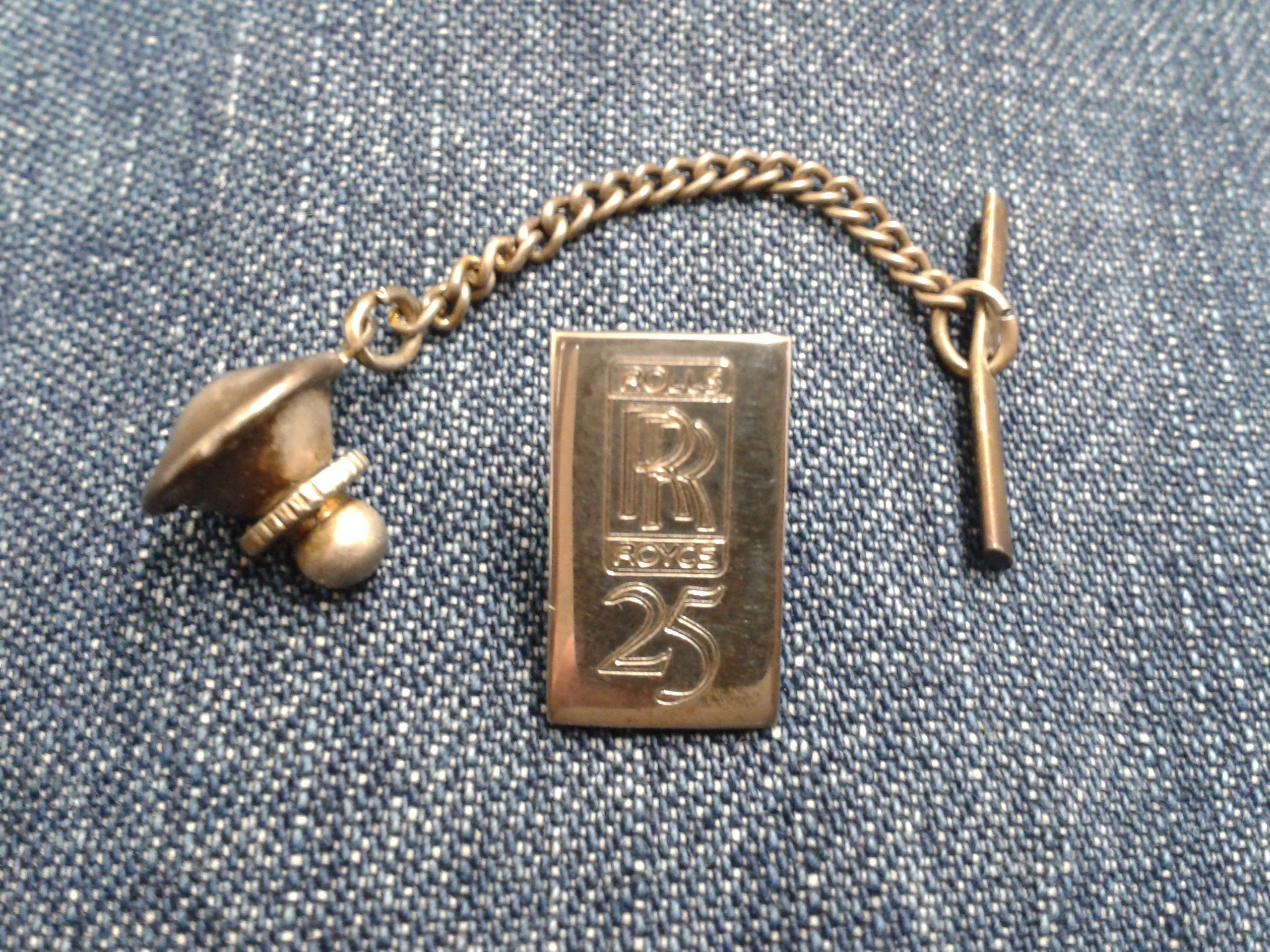 Rolls Royce Commemorative Tie Pin - Etsy
