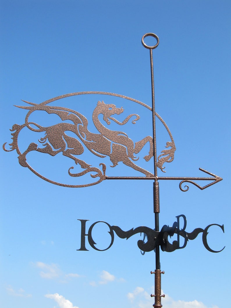 Weather Vane Semargl Drawing in DXF and DWG Format for Laser Etsy