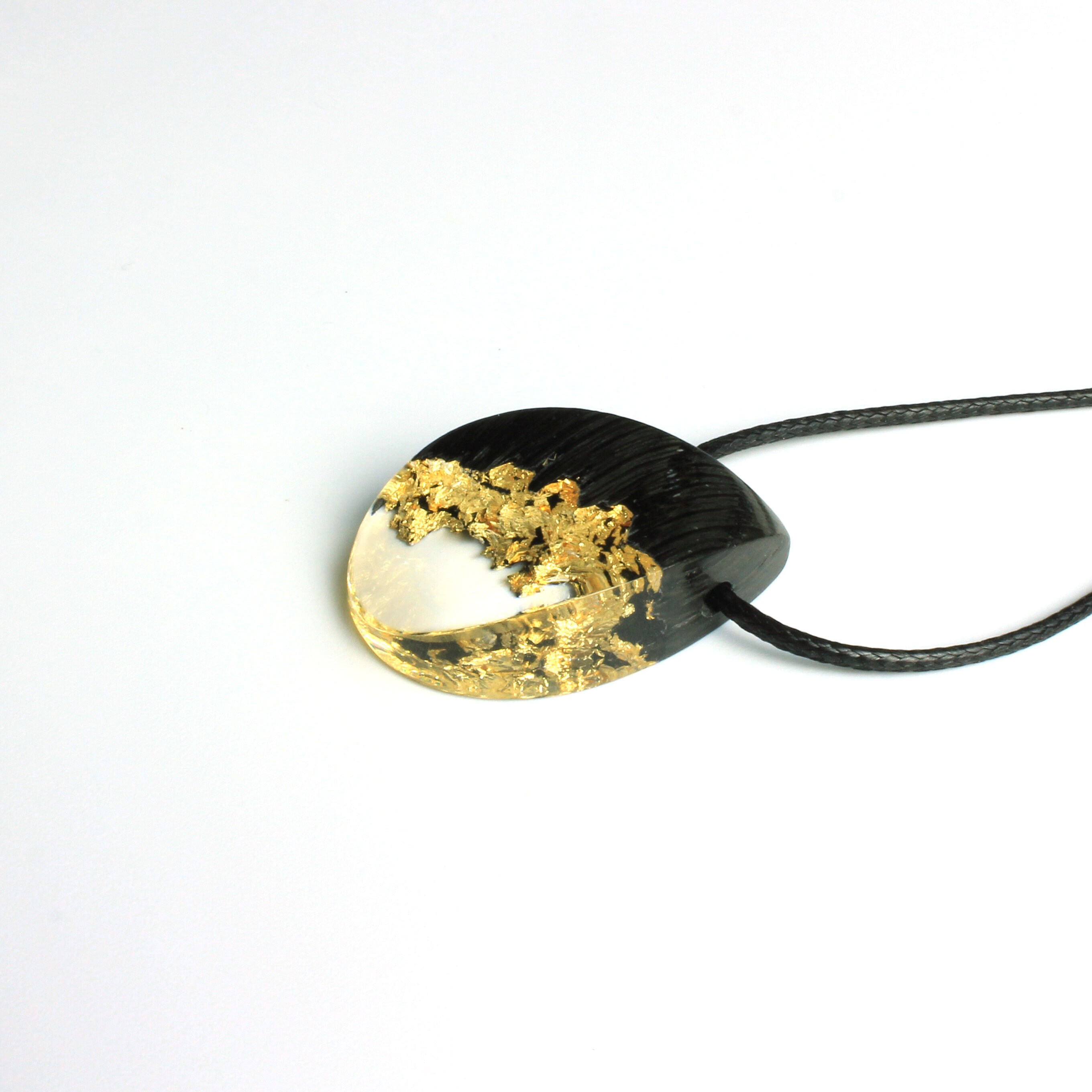 Resin Jewelry Gold Necklace Gold Necklace For Women Simple Etsy