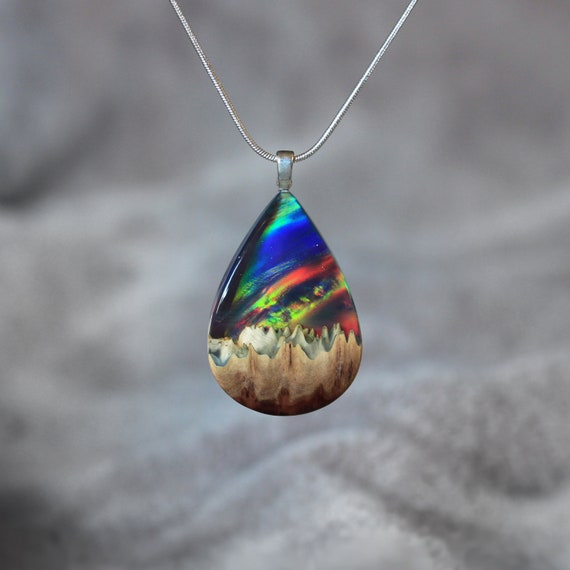 Mountain Pendant Mountain Jewelry Mountain Necklace Gifts for Her Nature Inspired Jewelry