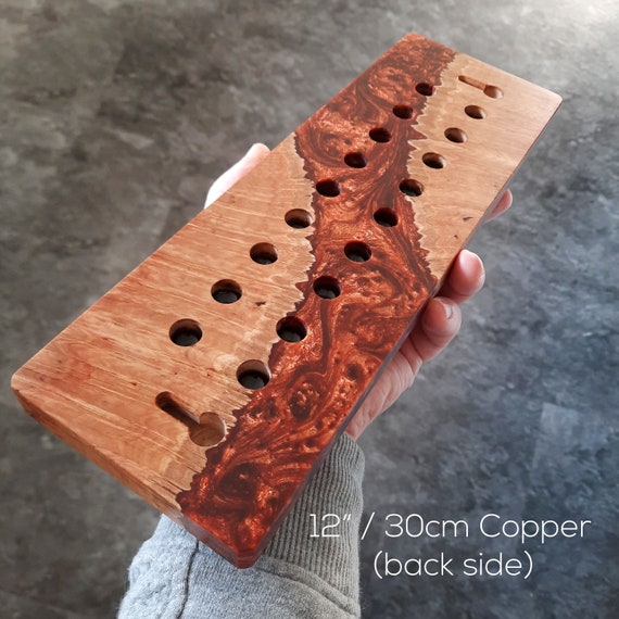 5 Piece Copper Soft Touch Knife Block Set