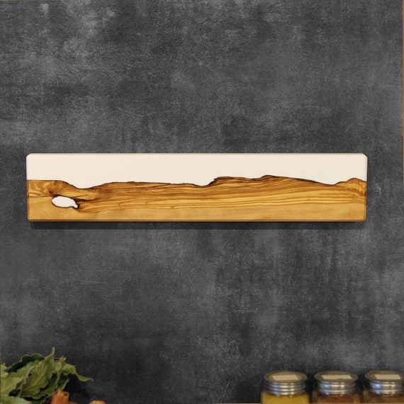 Wooden Magnetic Knife Holder, Wall Mounted Magnetic Knife Rack, Magnetic  Knife Holder, Wooden Holder for Knives and Utensils 