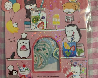 Kawaii Animal Life sweet sticker sack