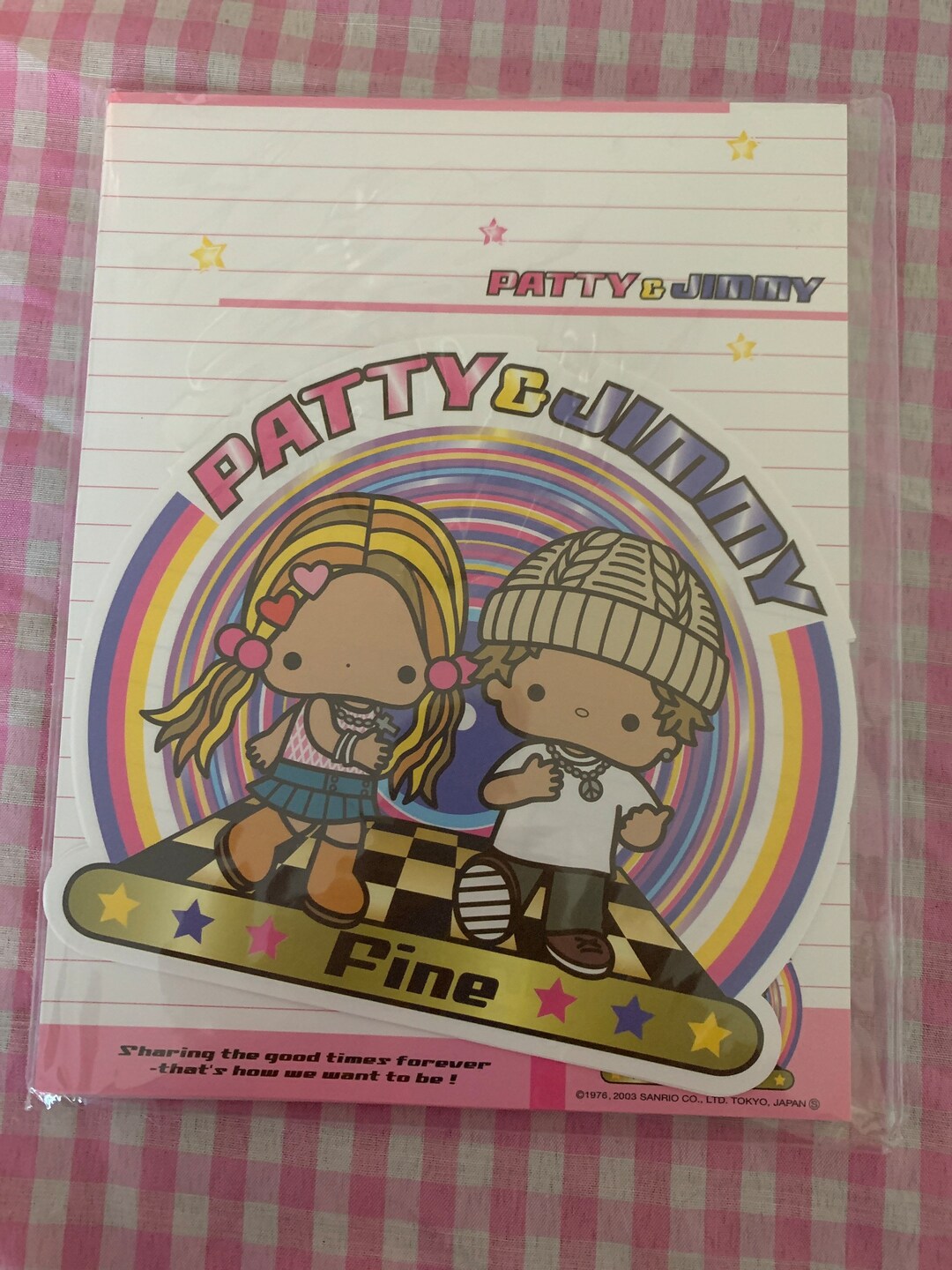Sanrio Patty & Jimmy Letter Set RARE - Etsy