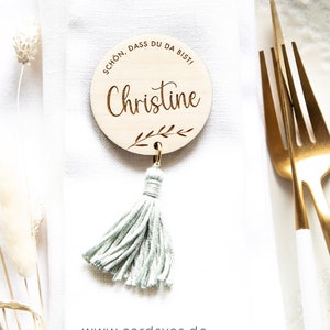 Coloque cartões placa de nome de casamento ímã de madeira presente personalizado para convidados