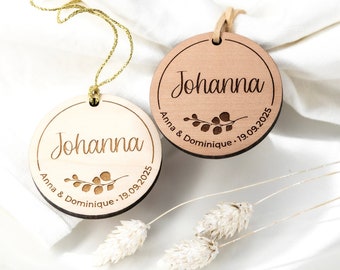 Wooden place cards with name, wooden pendant, personalized name tag, gift tag, name card, place card, wedding decoration