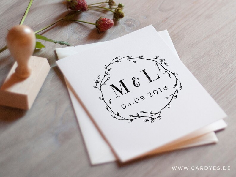 Wedding monogram design \u2022 Save the Date Design \u2022 Template