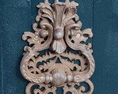 Door Knocker Cast Iron Ornate Rustic Antique Style