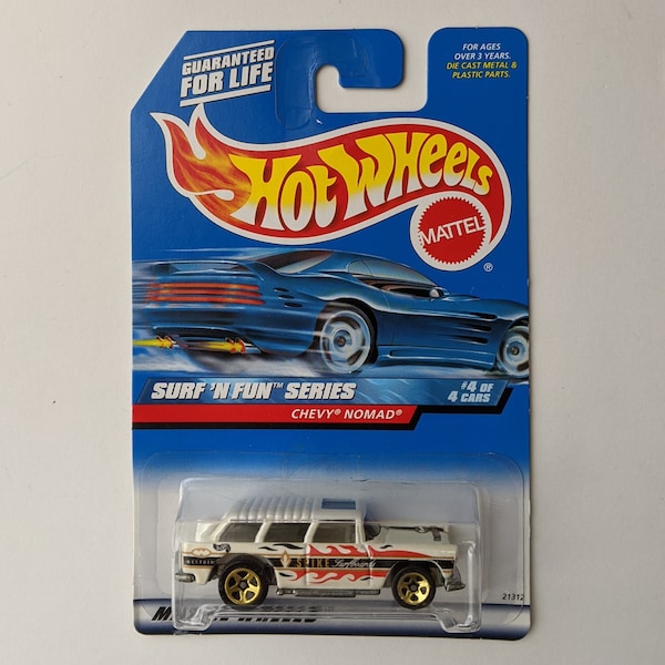Vintage Hot Wheels Surf'n Fun Series Chevy Nomad Collector's Series - 1990s