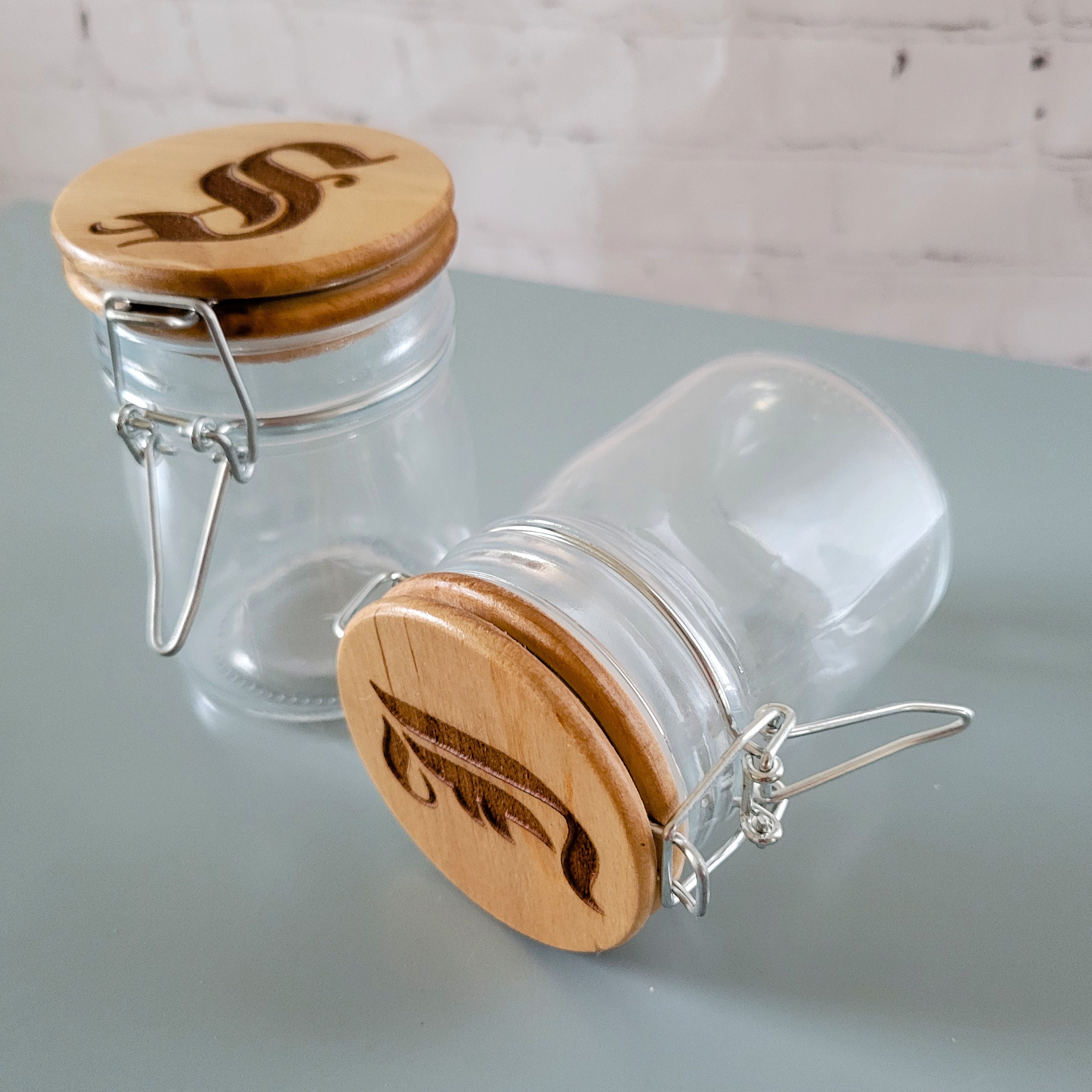 Custom Engraved Indica Sativa Nug Jars Weed Jars Ouid Jar Etsy