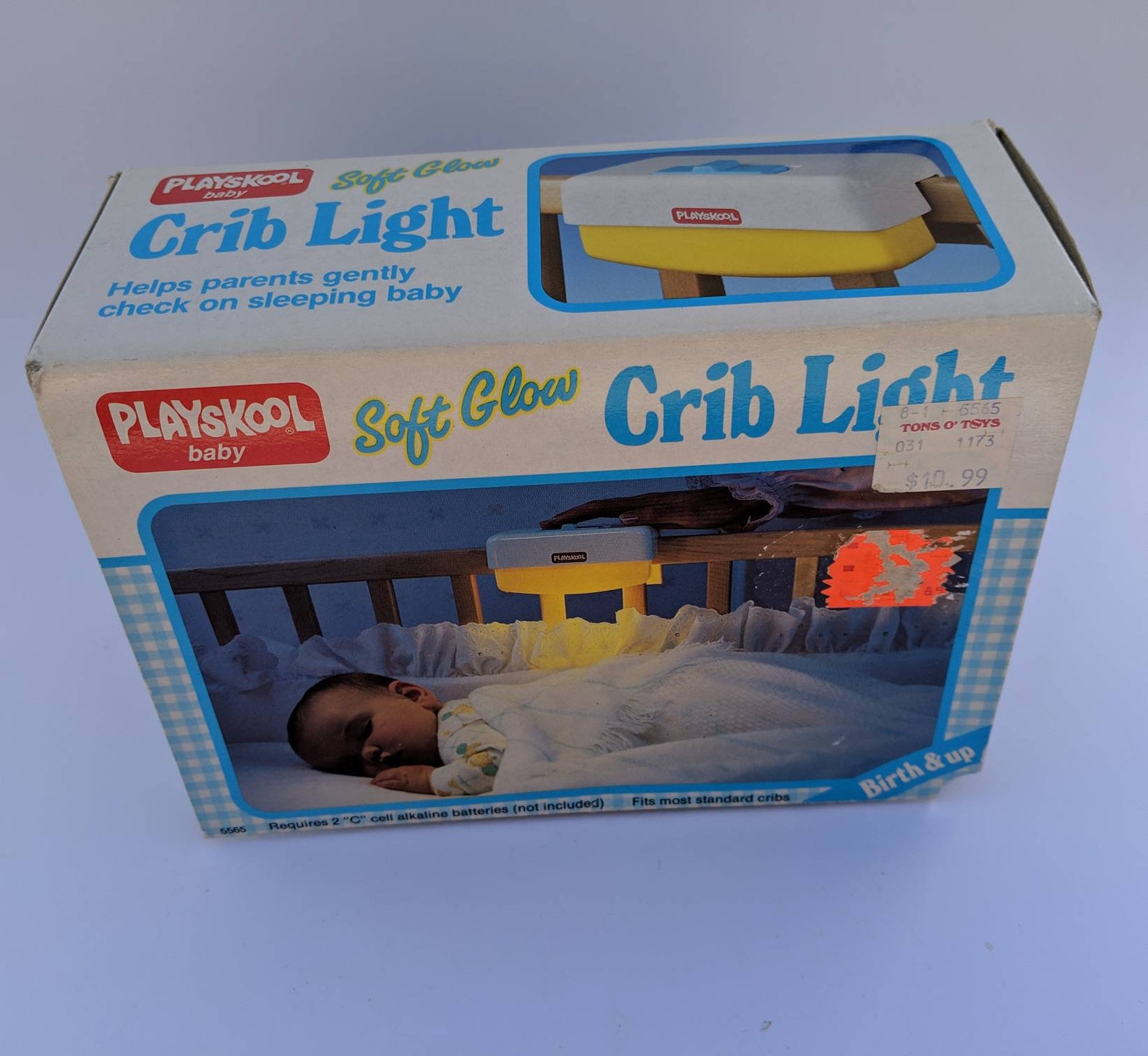 Vintage 1980s Playskool Crib Light Vintage Toys Super Rare Etsy