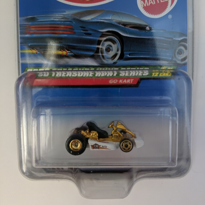 1990s Vintage Hot Wheels 2000 Treasure Hunt Series Go Kart 6 of 12 Collector/'s Series