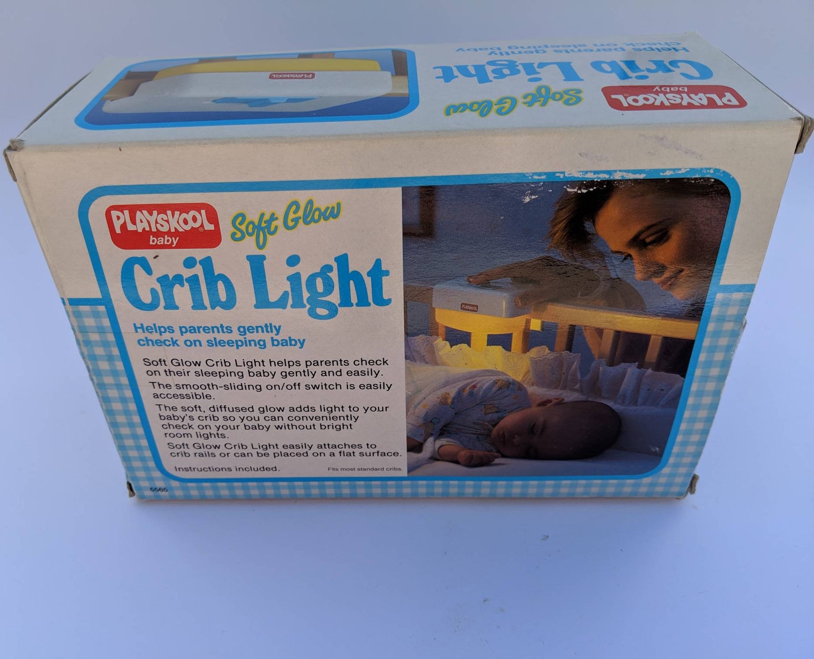 Vintage 1980s Playskool Crib Light Vintage Toys Super Rare Etsy