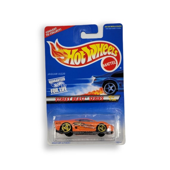 Vintage Hot Wheels Street Beast Series Jaguar XJ220 Collector's Series 1990s  - Etsy